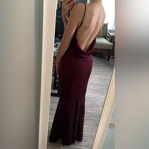 Katie May Damn Gina Dress Sangria Long